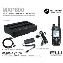 Motorola  PMPN4217A 12 PACKET CHARGER (MXP600, MTP3000, MTP6000)