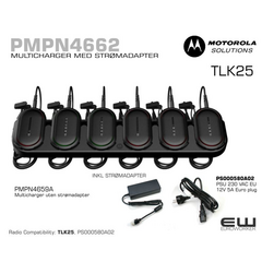 Motorola PMPN4662 Multicharger TLK25 Wave WiFI Radio