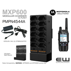 Motorola PMPN4544A  MODULAR CHARGER - 12.punkt (MXP600, MTP3000, MTP6000)