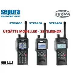 Sepura STP9100 Håndholdt Tetra terminal (Tetra)(Nødnett)(STP9138)(21004-060510 21004-060510)
