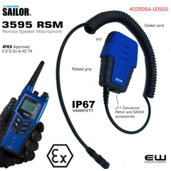 Sailor 3595 Atex Remote Speaker Microphone - 403595A-00500