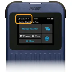 ACER Connect Enduro M3 5G Mobile Wi-Fi (6500mAh batteridrift)