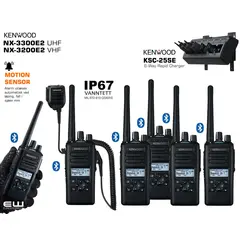 Kenwood  NX-3200 (VHF) NX-3300 (UHF) (Bluetooth, GPS)