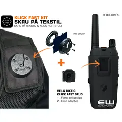 Klick Fast dock08 - skru på tekstil - screw on dock_euroworker_peter jones