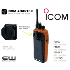 Icom Klick Fast Adapter (F2000, F29SR2, PROHUNT mfl)