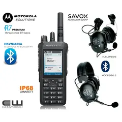 Motorola Mototrbo R7 Premium (UHF, VHF, Bluetooth) - HKVN4465A at command
