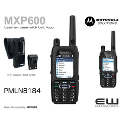 Motorola PMLN8184  Leather case with 2,5" belt loop (MXP600)