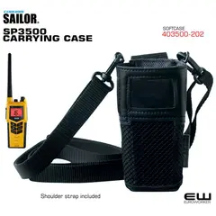 403500-202
Sailor SP3500 Soft Carrying Case with shoulderstrap