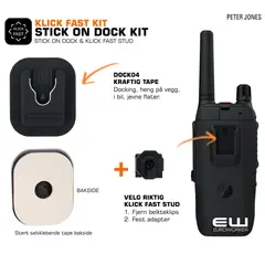 Klick Fast Stick On Dock KIT (Peter Jones)