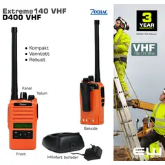 Zodiac D300 VHF / Extreme 140 VHF