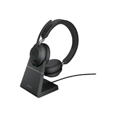 JABRA Evolve2 65 MS Stereo Noise Isolating with charging stand