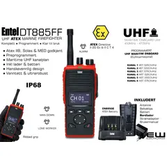 ENTEL DT885FF - røykdykker samband