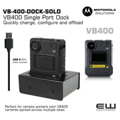 Motorola VB400 1.PORT CHARGING DOCK (VB-400-DOCK-SOLO)