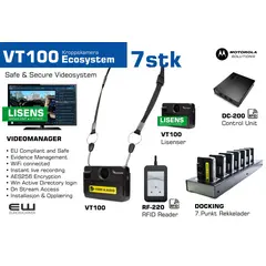 7 Kit - Motorola VT100 Kroppskamera - Safe & Secure Ecosystem