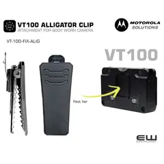 Motorola VT100 Alligator Clip