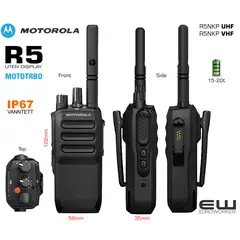 Motorola Mototrbo R5 (UHF, VHF, IP67)