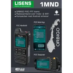 OrbiGo PTT - POC Android Abonnement (1 mnd)