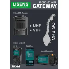12 mnd Orbigo POC til Hytera DMR XPT Gateway