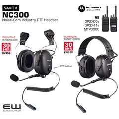 Savox Noise-COM 300_euroworker_PTT_Headset