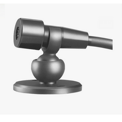 ArticleNo/ P/N: 270000034
Radiotype: DM1000, DM2000, DM4000, MTM5x00, MTM800, MXM600
DM 8300 F Miniature Hands-Free Microphone
Very small hands-free microphone providing a very discreet installation. Mounting base for fitting on steering column, dash board, roof, sun visors or door edging. riction-mounted microphone unit for stepless direction adjustment. High-sensitivity built-in electret cartridge with amplifier. Voltage supply 9 - 15 V DC when connected as shown in the diagram below. Supplied with 4 m cable terminated with a 3.5 mm plug. Clip-on for breast pocket or chest band included.