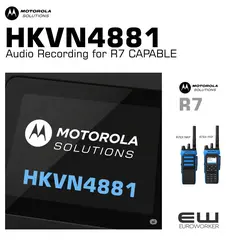 Motorola HKVN4881 Audio Recording for R7 CAPABLE