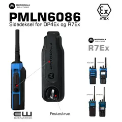 Motorola PMLN6086 Sidedeksel for DP4Ex og R7Ex