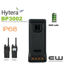 Smart Li-ion polymer Battery (3000 mAh, 7.7V) -- for HP605, HP685

with Hytera logo (RoHS) (REACH)

    More accurate battery display
    Quick query of battery status
    Battery Life Cycle Management
    Fast battery charging
    Meet the low-temperature usage requirements of -30 ° C

This is a smart battery that can be managed intelligently.
Smart Single Desktop Charger CH10L30 is required to ensure full functionality of the smart battery.