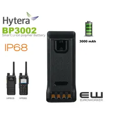 Smart Li-ion polymer Battery (3000 mAh, 7.7V) -- for HP605, HP685

with Hytera logo (RoHS) (REACH)

    More accurate battery display
    Quick query of battery status
    Battery Life Cycle Management
    Fast battery charging
    Meet the low-temperature usage requirements of -30 ° C

This is a smart battery that can be managed intelligently.
Smart Single Desktop Charger CH10L30 is required to ensure full functionality of the smart battery.