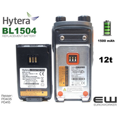 Hytera batteri 1500 mAh til PD4- / PD5- / PD6-serien