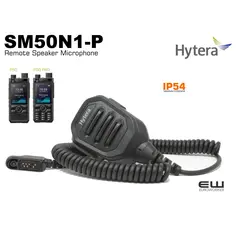 Hytera SM50N1-P Remote Speaker Microphone with 3,5mm audiojack (P50-series)