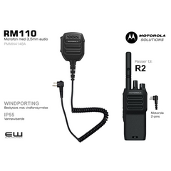 Motorola RM110 med 3,5mm audio (R2, PMMN4148A)