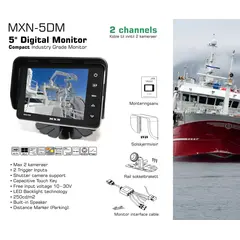MXN-5DM - Kompakt 5" Digital Industry Grade Monitor