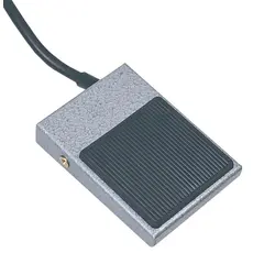 Rugged Diecast Aluminium Foot Switch with 2.5mm connector