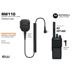 Motorola RM110 med 3,5mm audio (R2, PMMN4148A)