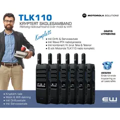 Kryptert Skolesamband - Motorola Wave PTX med TLK110 (LTE & WiFi)