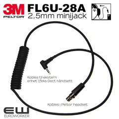 3M Peltor adapter FL6U-28