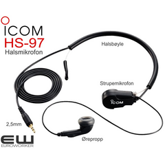 Icom HS-97 - Headset