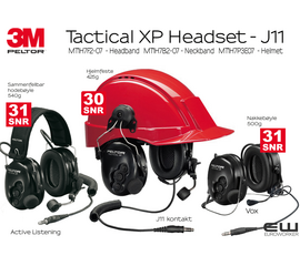 3M Peltor Tactical XP Industri Headset