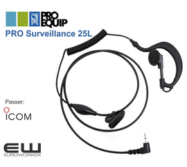 ProEquip PRO-Surveillance 25L Headset