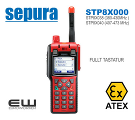 Sepura STP8X000 TEA2 380-430MHz