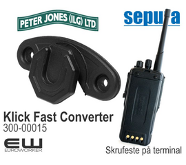 Klick Fast Converter for Sepura STP terminaler