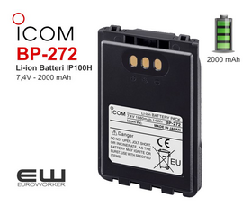 Icom Icom BP-273 - batteri til IP100H Radio