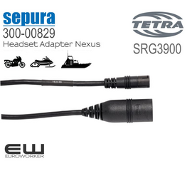 300-00829 - Sepura Headset Adapter Nexus (SRG3900)(TETRA)