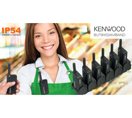 Kenwood PMR PKT-23 - Komplett Skolesamband