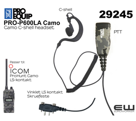 Proequip  PRO-P600LA Camo Headset (ProHunt Camo..)(29245)