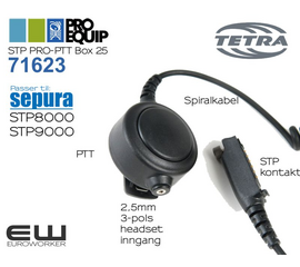 ProEquip STP PRO-PTT Box 25 (2.5 mm Headset Jack)