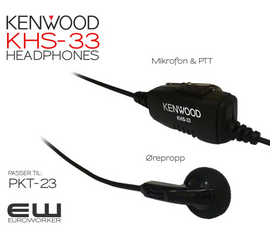 Kenwood KHS-33 Headphones (PKT-23)