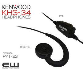 Kenwood KHS-34 Headphones (PKT-23)