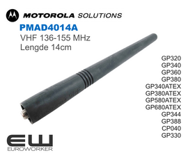 Motorola VHF 136-155 MHz  Antenne PMAD4014A  (GP3XX)