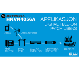 Motorola  HKVN4056A MOTOTRBO Telefon Patch Lisens (SLR5500)
